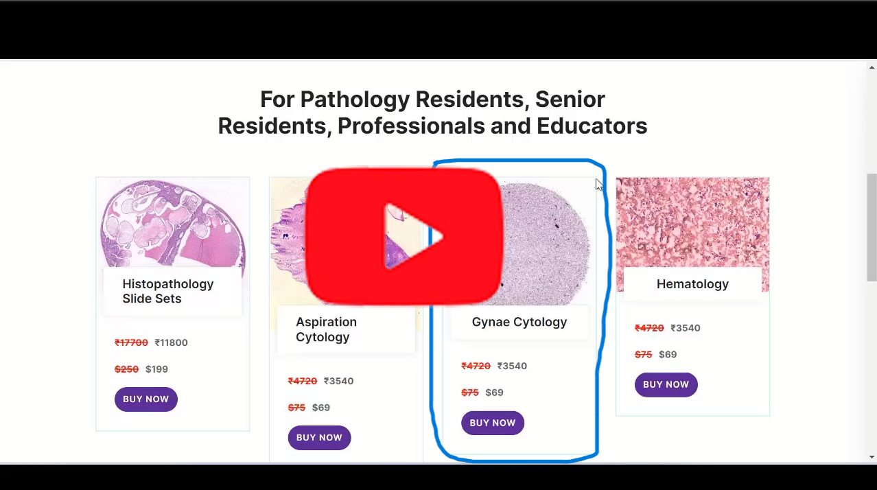 Watch Cervical Cytology (Gynaecological Cytology) Digital Slides Set